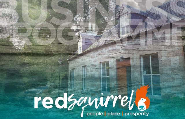 Front cover of the Red Squirrel business programme