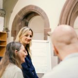 Kate Hooper during a workshop. Small group, big thinking.